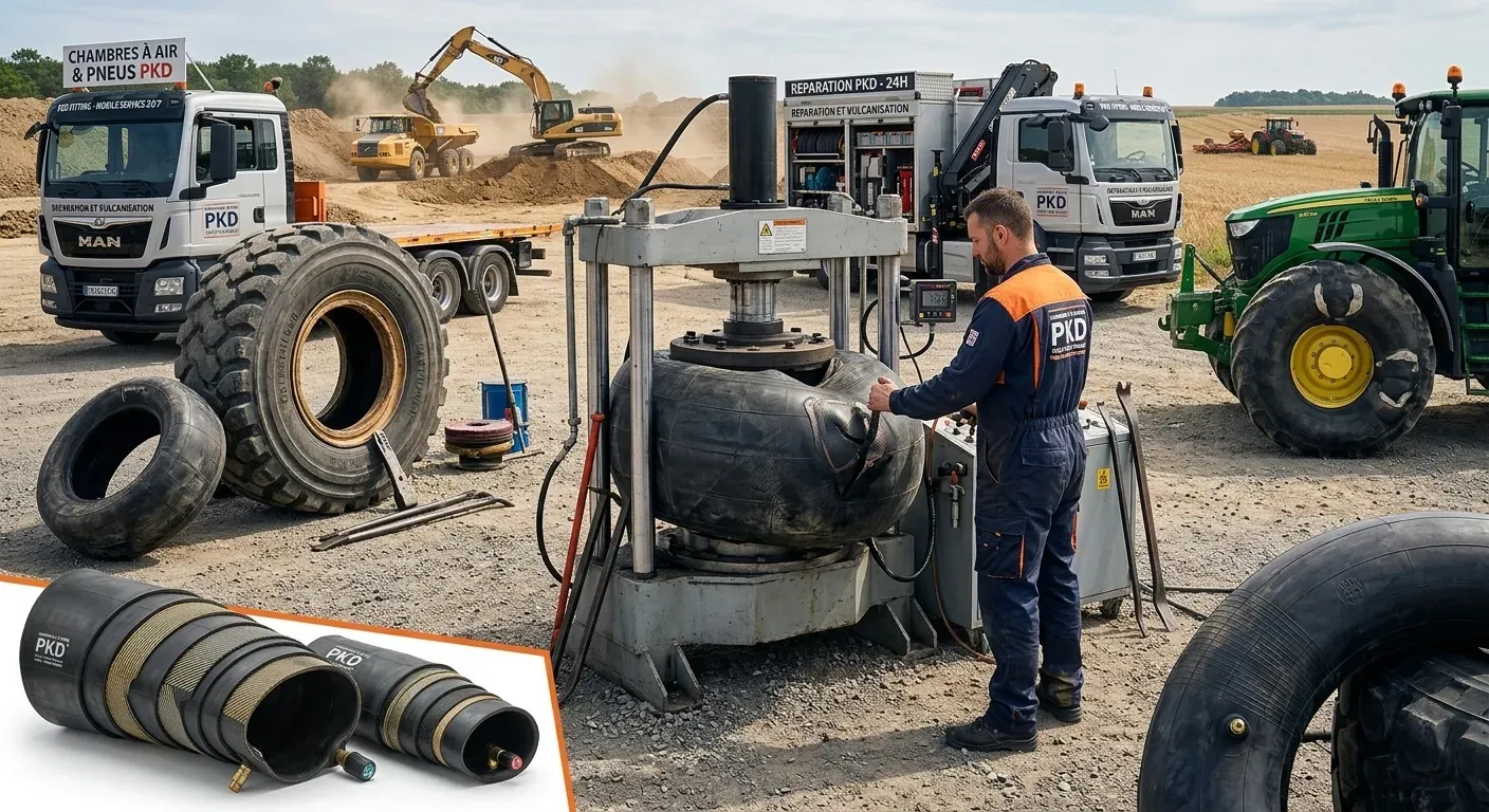 dépannage pneu camion Melun à Melun par un technicien de Réparation Pneu Camion